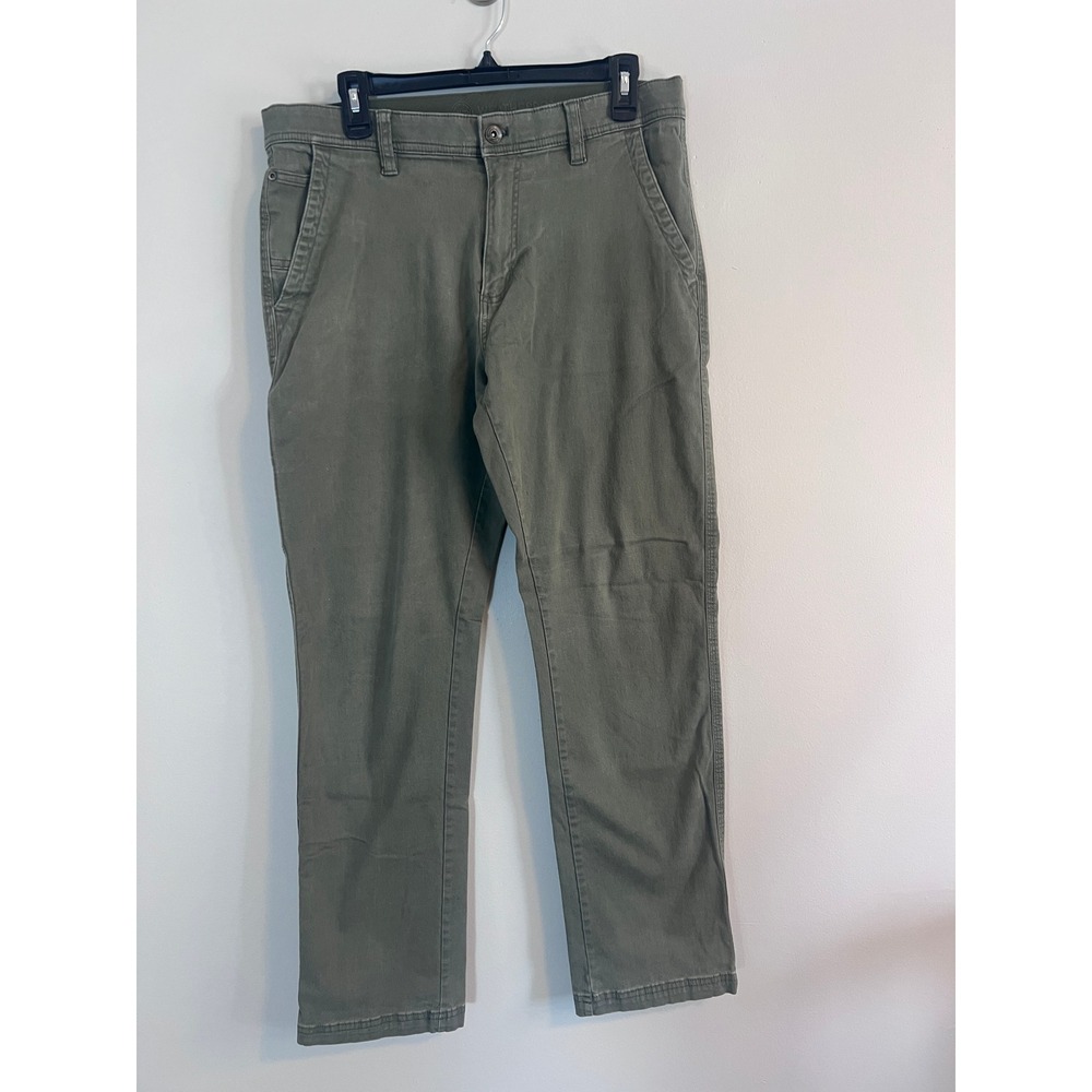 Weatherproof Made For Adventure Utility Pants Olive Green Size 12 Cargo Trousers